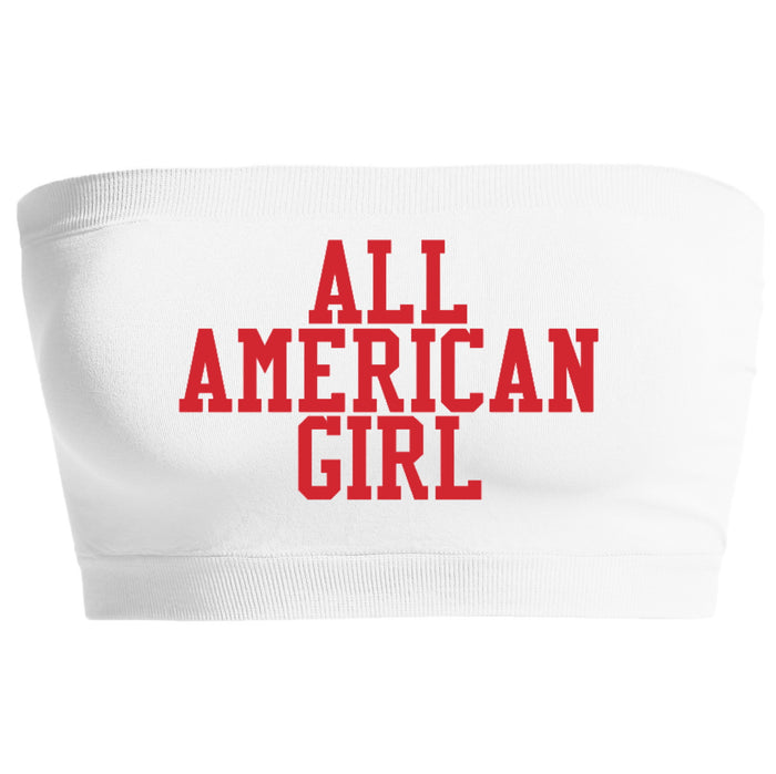 All American Girl Seamless Bandeau (Available in 2 Colors)