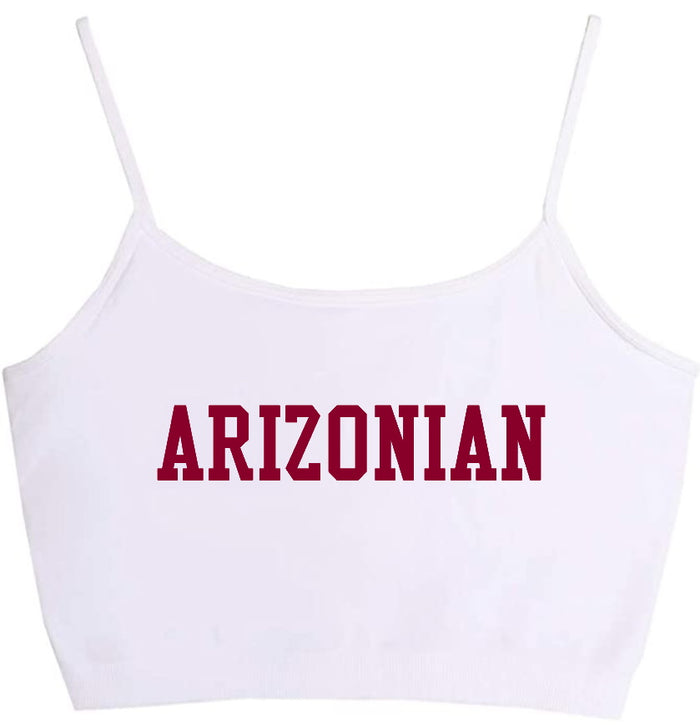 Arizonian Seamless Crop Top (Available in 2 Colors)