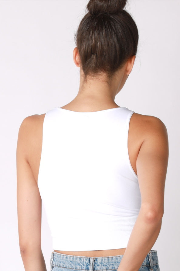 The Pitchfork Crop Top (Available in 2 Colors)
