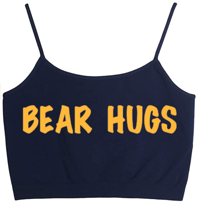 Bear Hugs Seamless Crop Top (Available in 2 Colors)