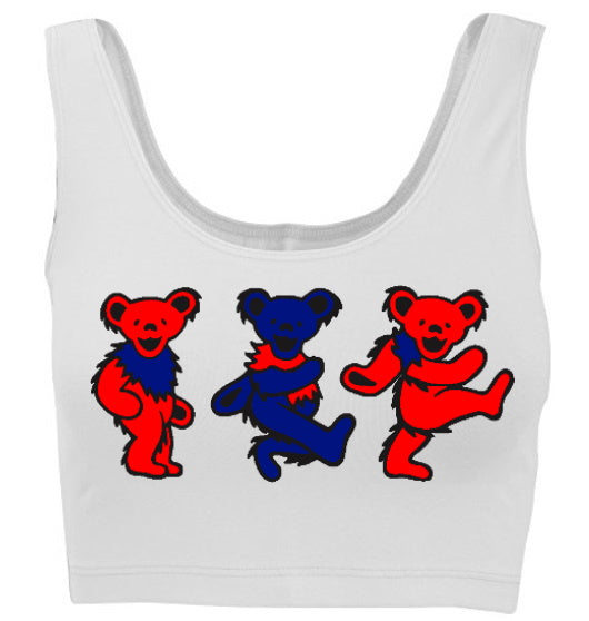 Teddies Tank Crop Top