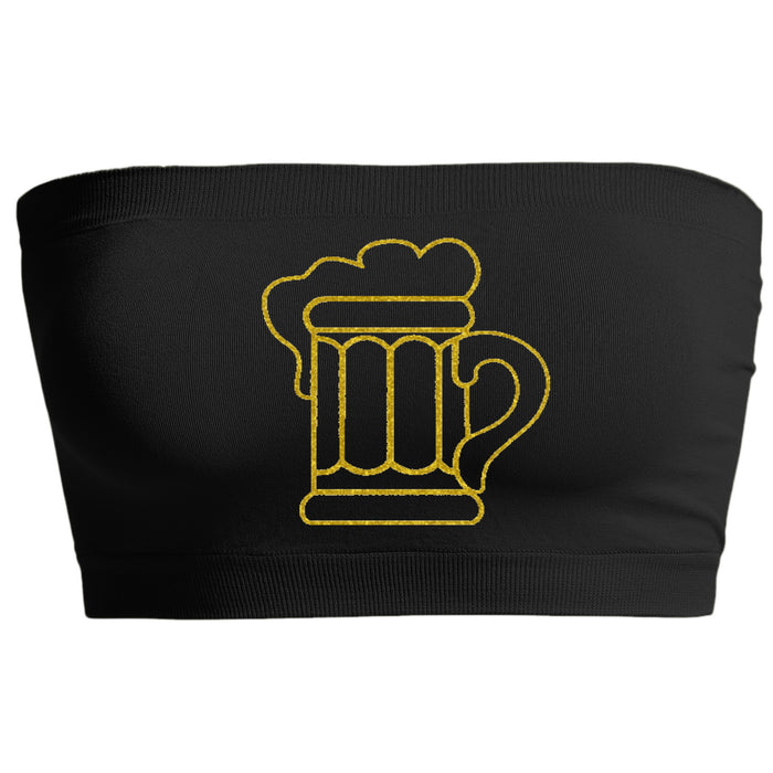 Pub Life Glitter Seamless Bandeau (Available in 3 Colors)