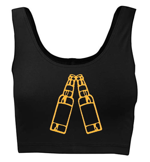 Cheers! Tank Crop Top (Available in 2 Colors)
