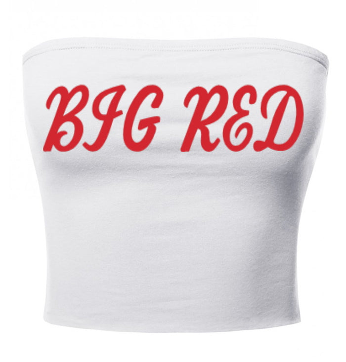 Big Red Tube Top (Available in 2 Colors)