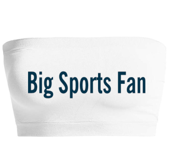 Big Sports Fan Seamless Bandeau