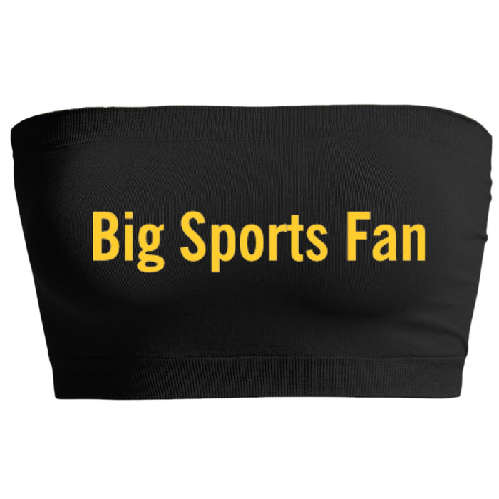 Big Sports Fan Seamless Bandeau (Available in 2 Colors)