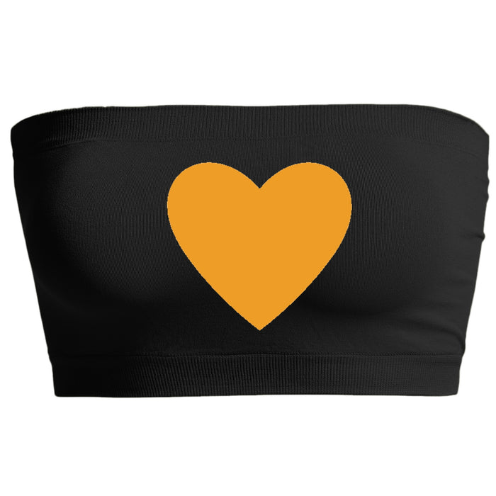 Heart Seamless Bandeau (Available in 2 Colors)