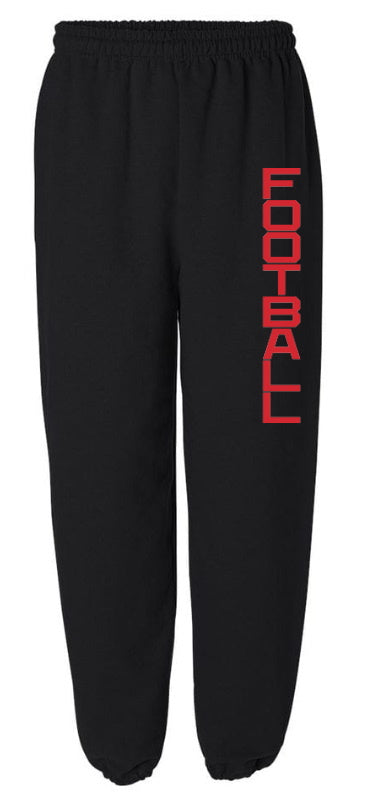 Football Black Sweatpants