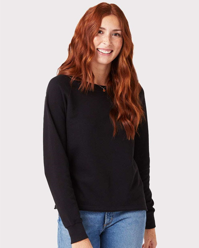 Custom Single Color Text Christa Mineral Wash French Terry Sweatshirt (Available in 3 Colors)