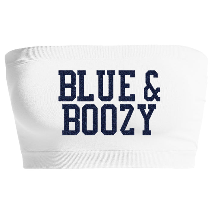 Blue & Boozy Seamless Bandeau (Available in 2 Colors)