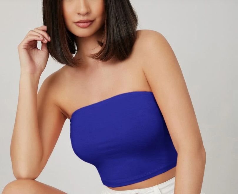 Cotton Tube Top (Available in 3 Colors)