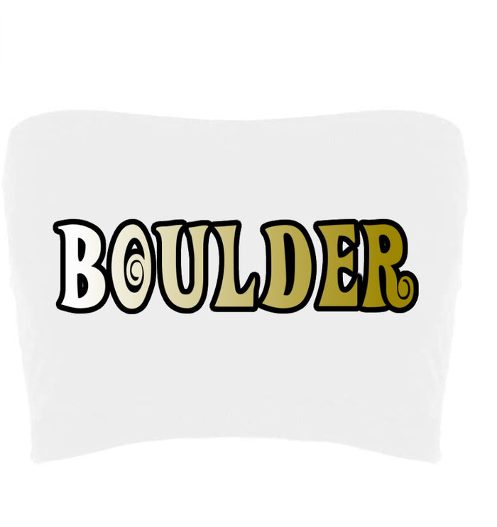 Boulder Seamless Crop Tube Top (Available in 2 Colors)