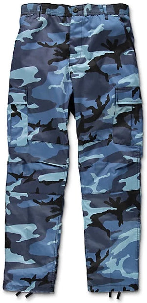 The Real Blue Camo Pants