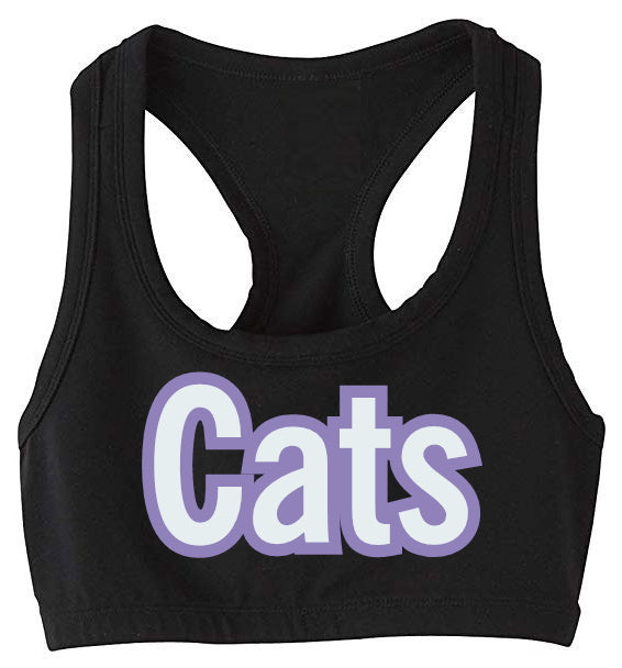 Go Cats Racerback Sports Bra