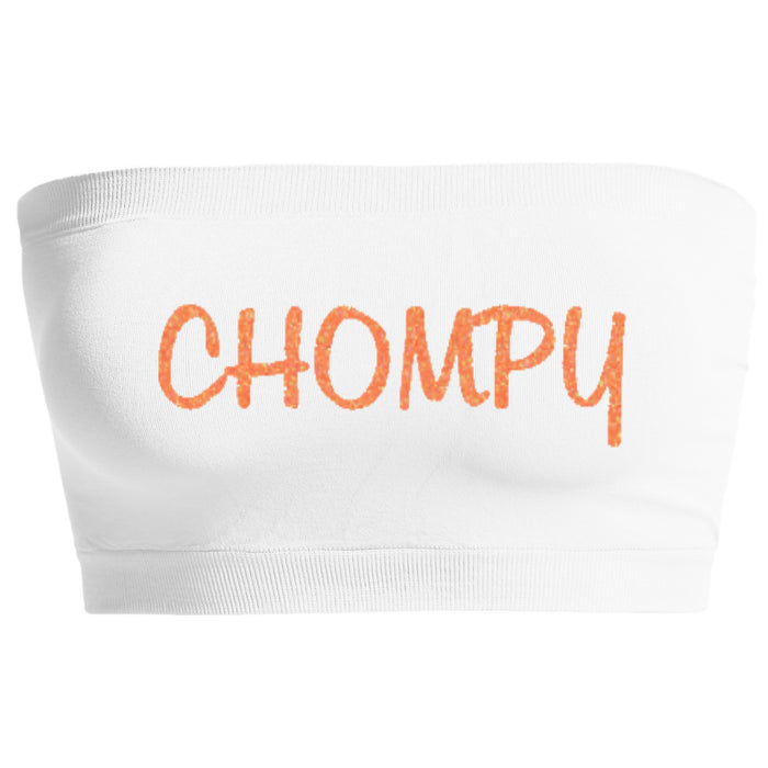 Chompy Fluorescent Glitter Seamless Bandeau (Available in 2 Colors)