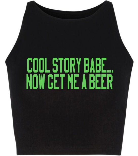 Cool Story Crop Top