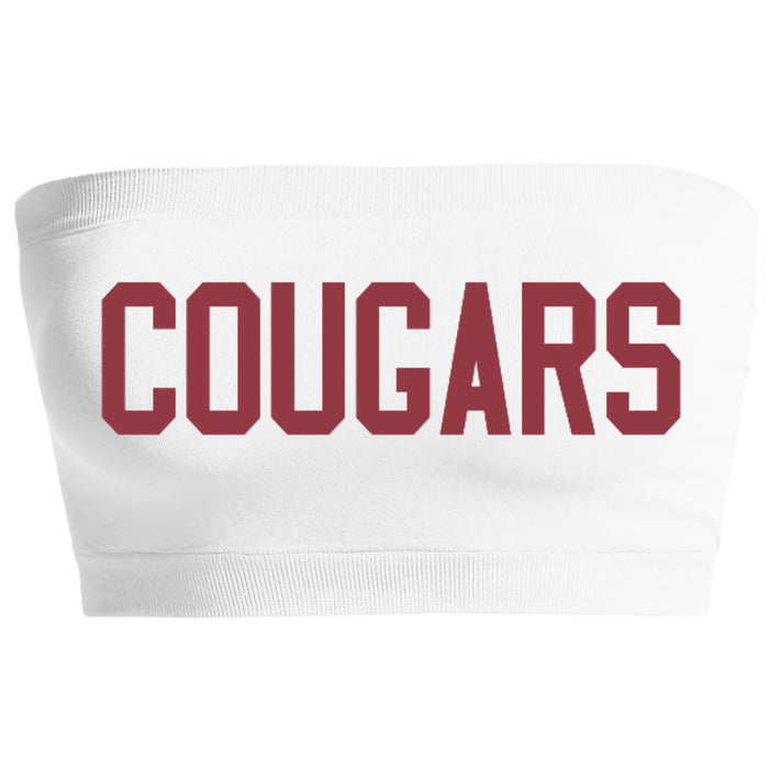 Cougars Seamless Bandeau (Available in 2 Colors)