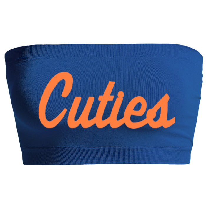 Cuties Blue Seamless Bandeau (Available in 3 Colors)