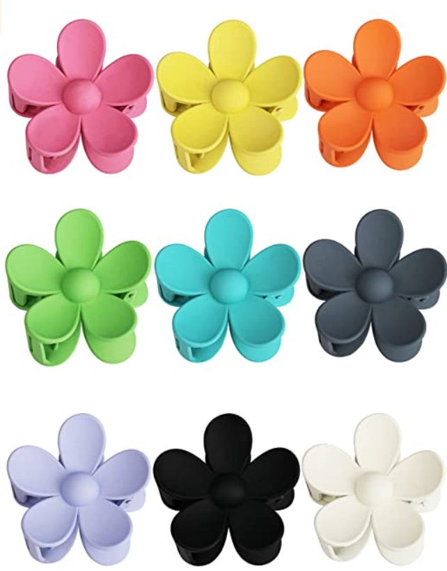 Flower Girl Claw Clips (Available in 2 Color Sets)
