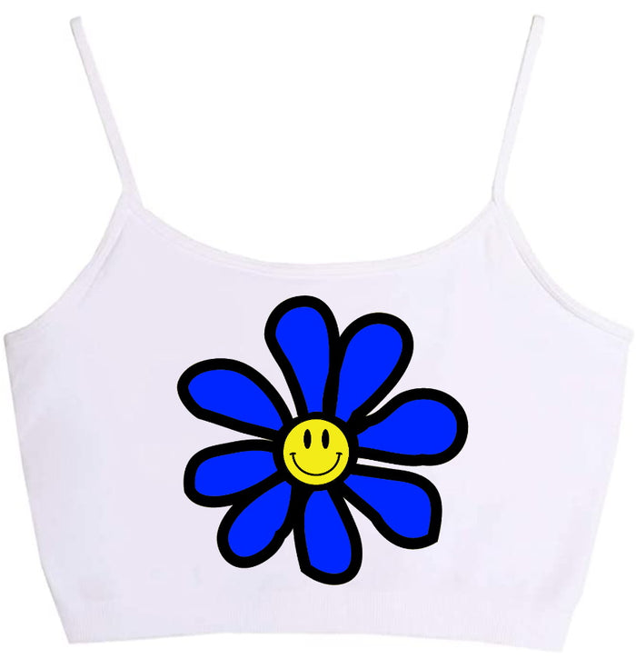 One Of Those Daisies Seamless Crop Top