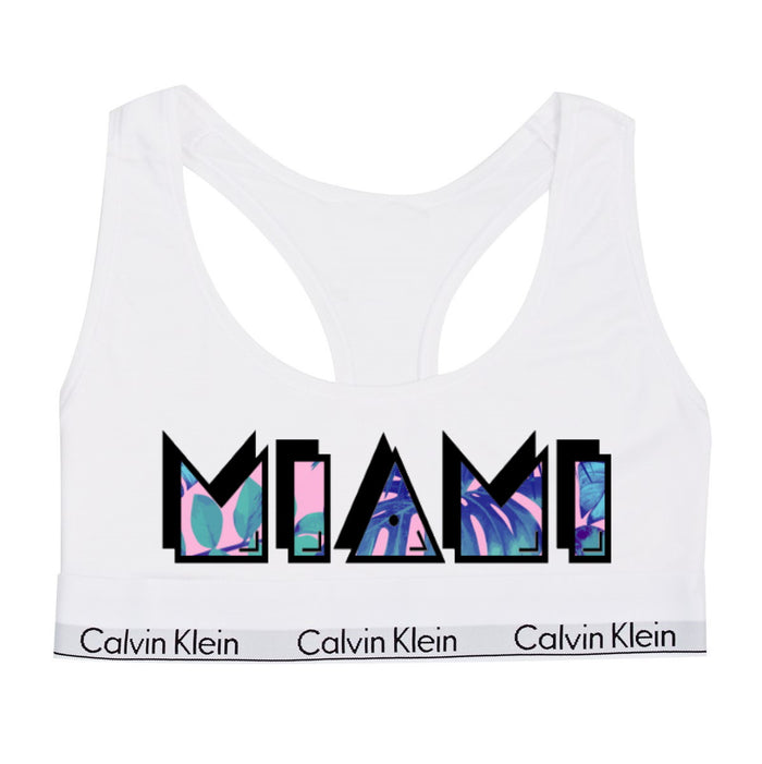 Deco Cotton Bralette