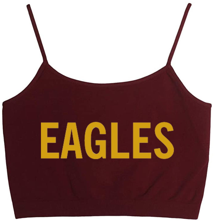 Eagles Seamless Crop Top (Available in 3 Colors)