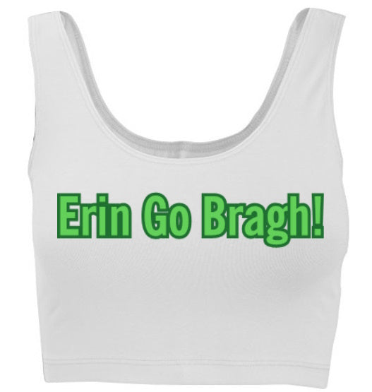 Erin Go Bragh! Tank Crop Top (Available in 2 Colors)
