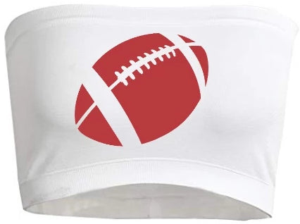 FOOTBALL Seamless Bandeau (Available in 3 Colors)