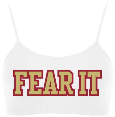 Fear It Seamless Spaghetti Strap Super Crop Top (Available in Two Colors)