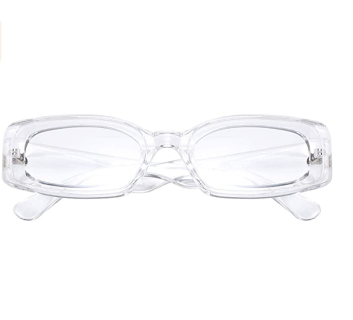 Clear Rectangular Glasses