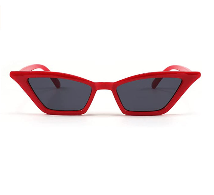 Red & Black Cat Eye Sunglasses