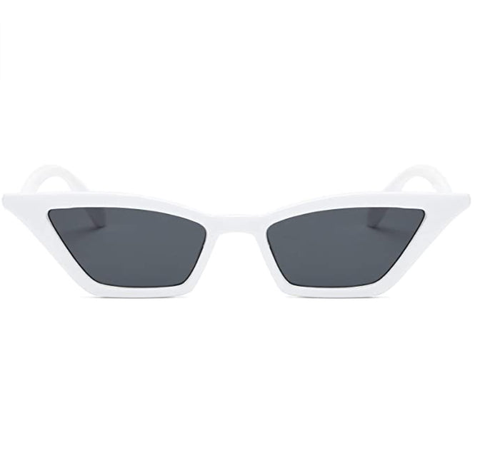White Cat Eye Sunglasses