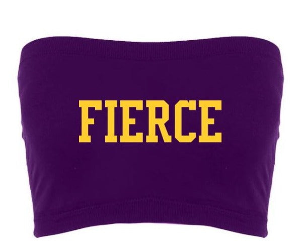 Fierce Seamless Crop Tube Top (Available in 2 Colors)
