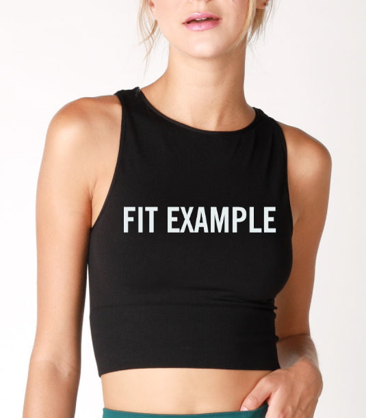 LUV YA Seamless Crop Top (Available in 2 Colors)
