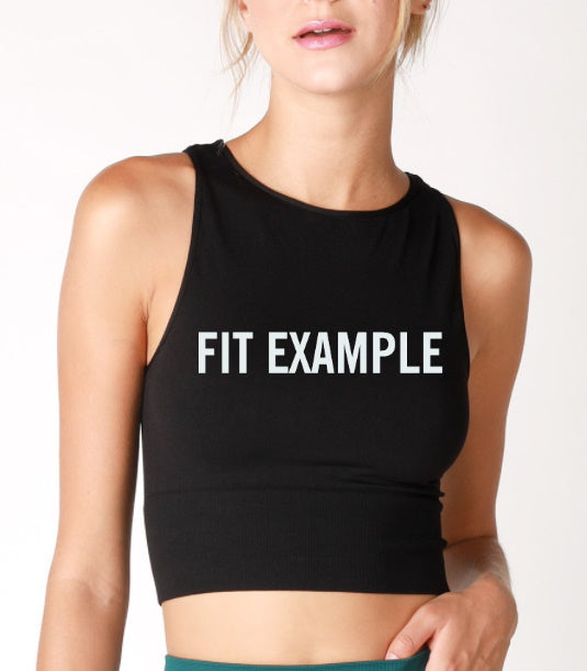 State State State Seamless Crop Top (Available in 2 Colors)