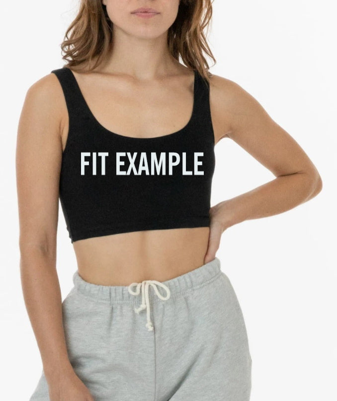 Made In Madison Seamless Tank Crop Top (Available in 2 Colors)