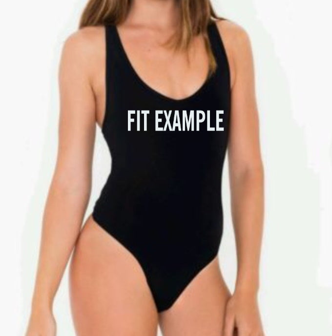 Full Send Racerback Bodysuit (Available in 2 Colors)