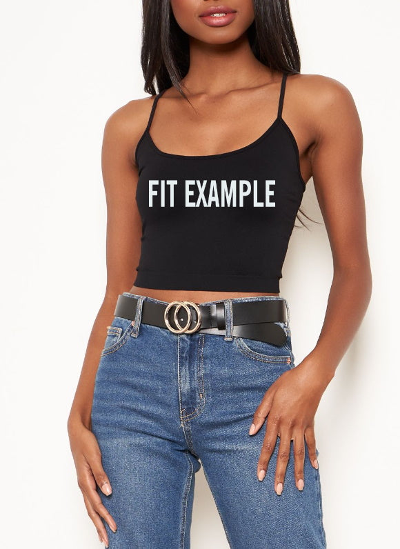 Made In Texas Seamless Crop Top (Available in 2 Colors)