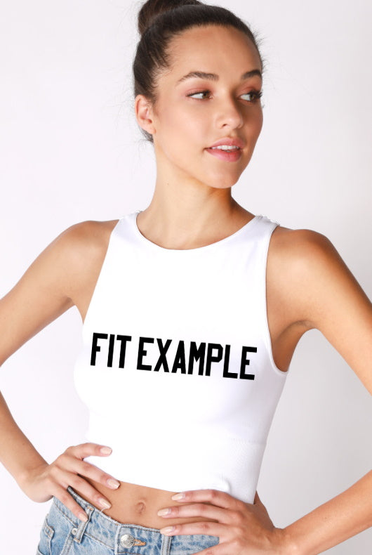 Lucky Seamless Crop Top (Available in 2 Colors)