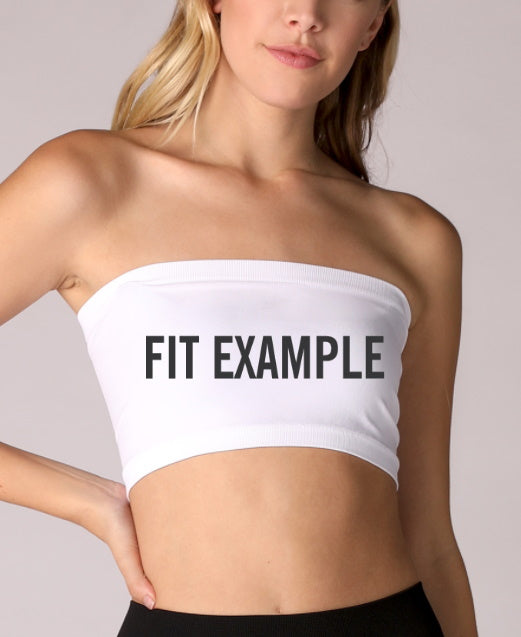 Heart Seamless Bandeau (Available in 2 Colors)