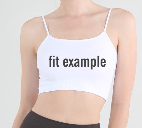 We Love Points Glitter Seamless Crop Top