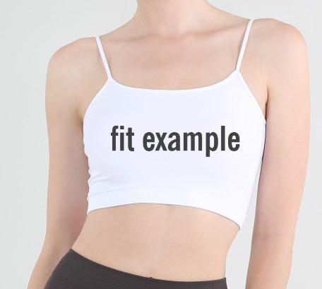 Big Sports Fan Seamless Crop Top (Available in 2 Colors)