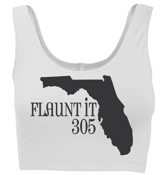 Flaunt It 305 Tank Crop Top