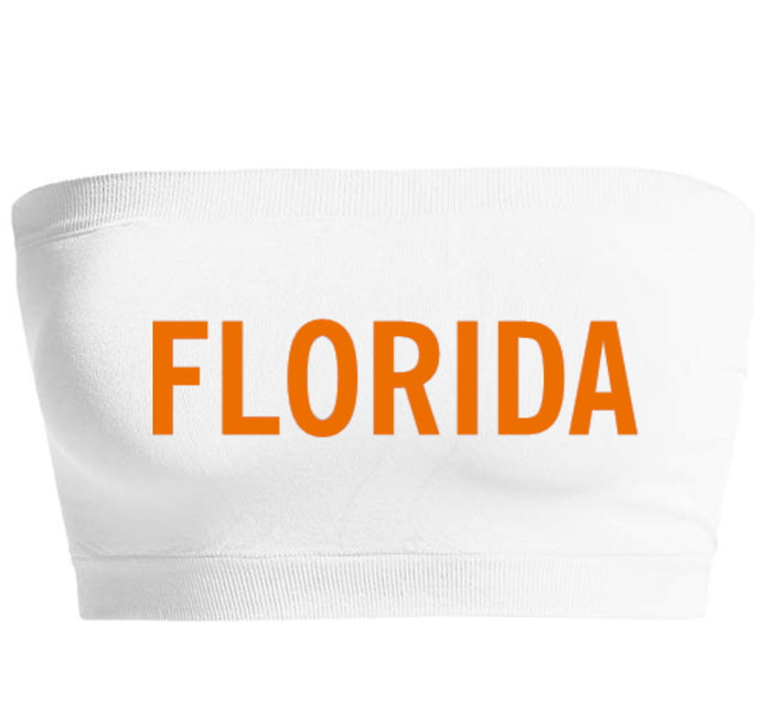 Florida Seamless Bandeau (Available in 2 Colors)
