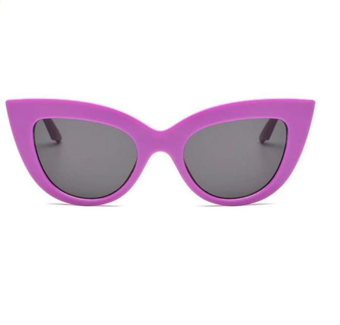 Purple Cat Eye Sunglasses