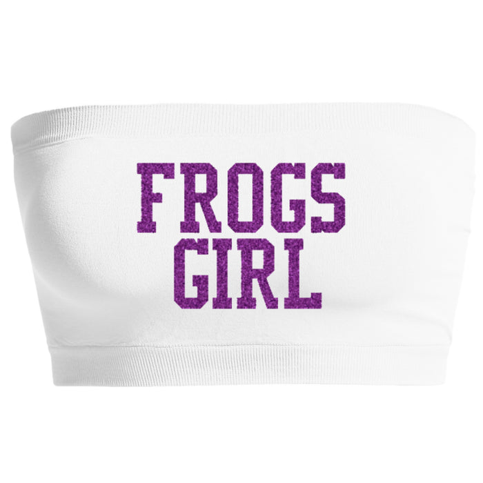 Frogs Girl Glitter Seamless Bandeau (Available in 2 Colors)