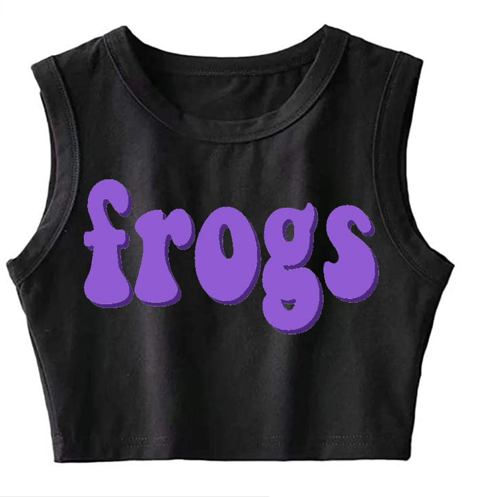 Hop To It! The Ultimate Sleeveless Tank Crop Top (Available in 2 Colors)