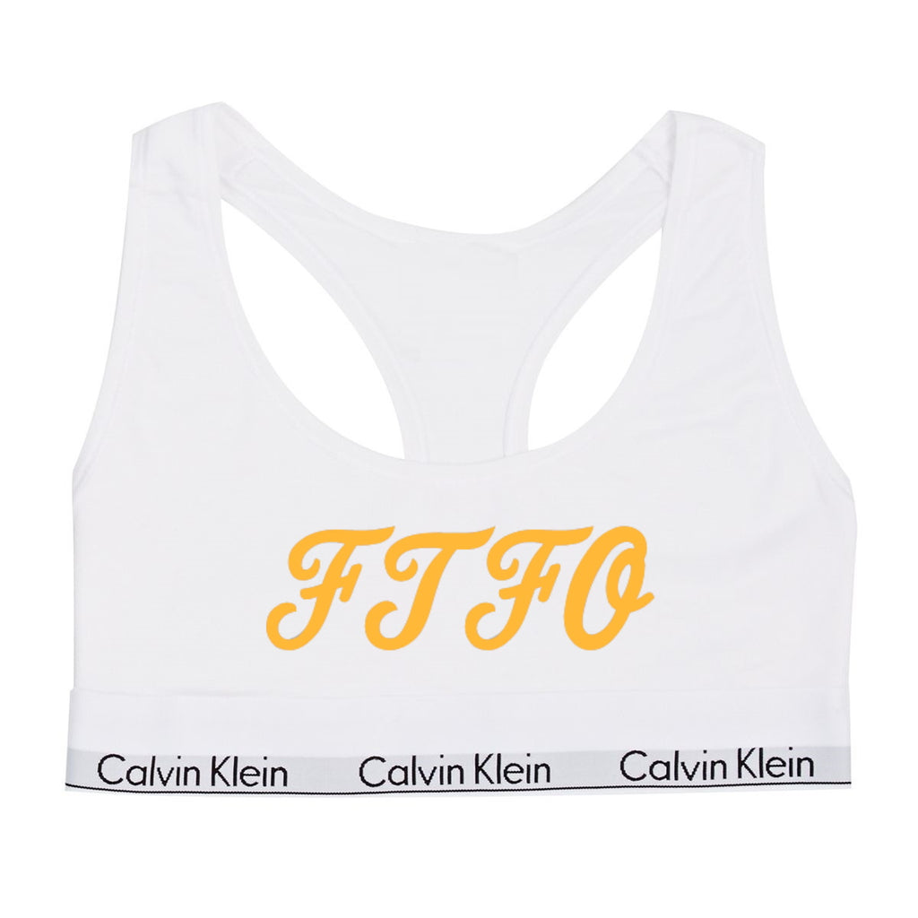 FTFO Cotton Bralette (Available in 2 Colors)