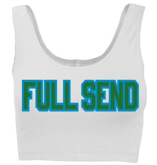 Full Send Tank Crop Top (Available in 2 Colors)