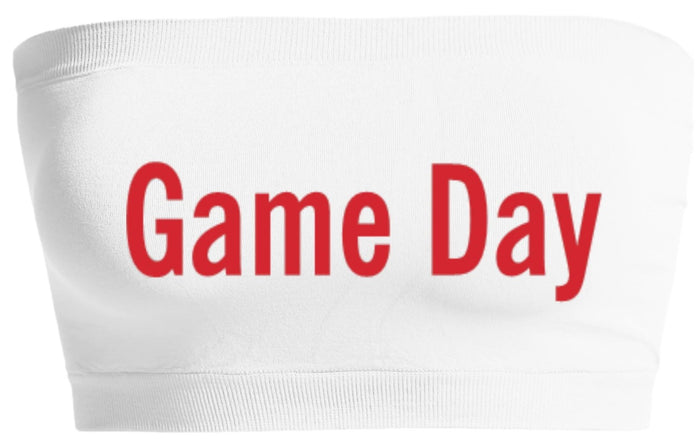Game Day Seamless Bandeau (Available in 2 Colors)